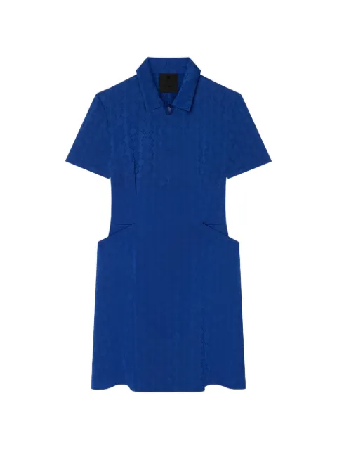Givenchy vestido corto con monograma 4g en jacquard