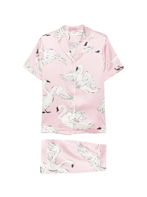Olivia von Halle pijama Ingo Selene estampado