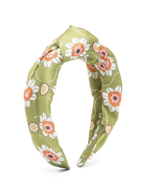 La DoubleJ floral-print headband