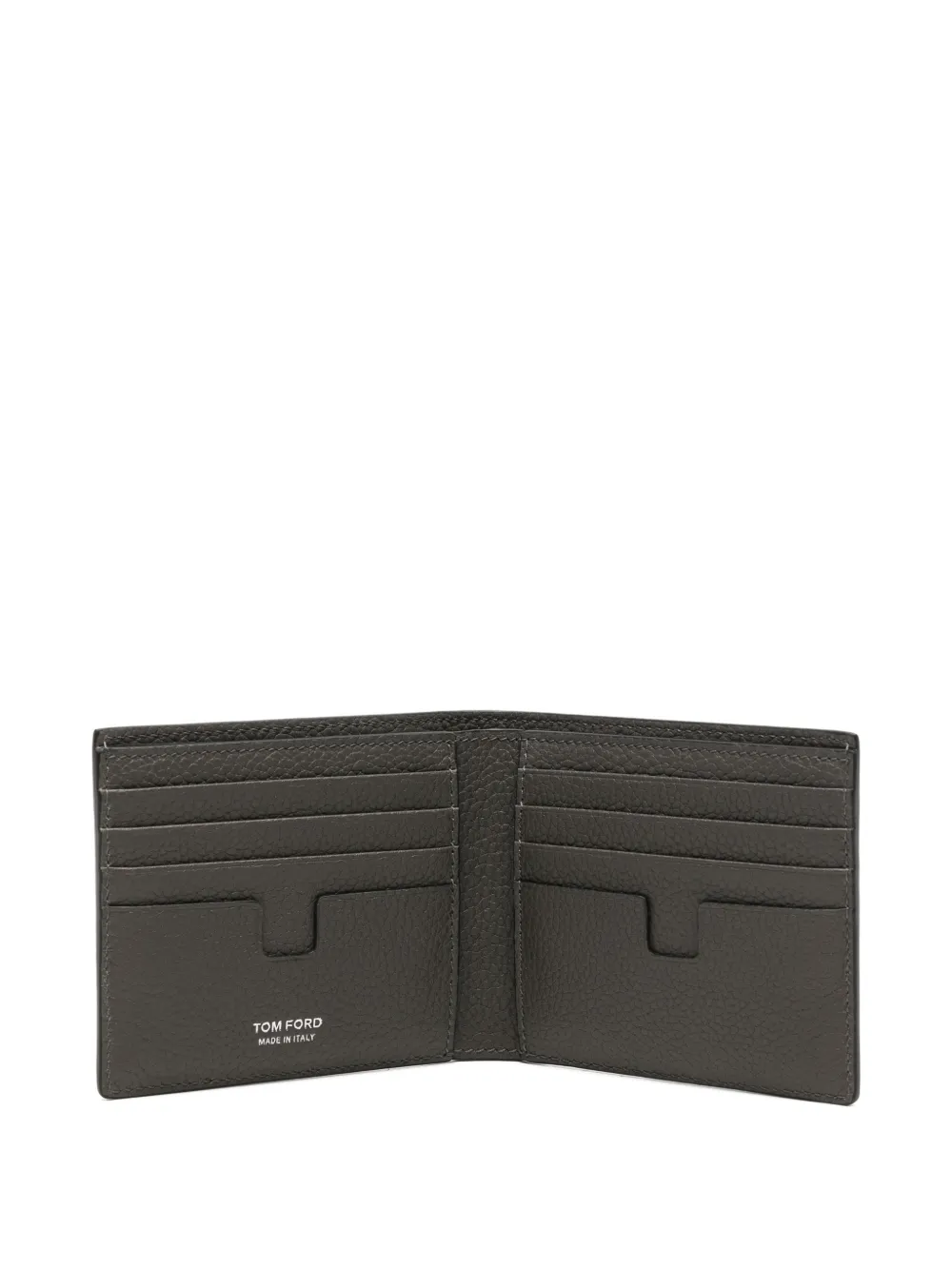 TOM FORD Leren portemonnee Grijs