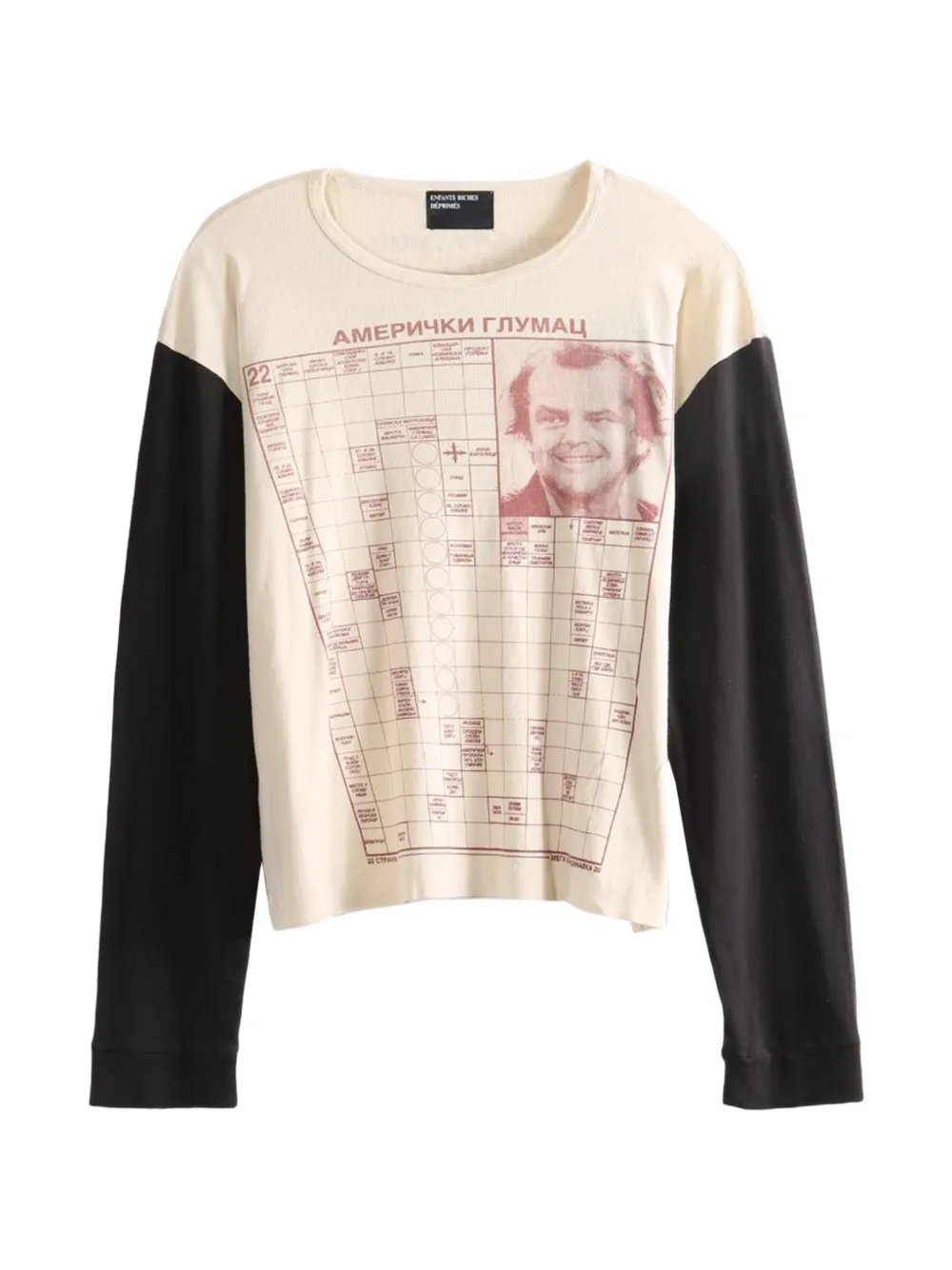 Enfants Riches Déprimés Jack Serbian Fantasy long-sleeve T-shirt