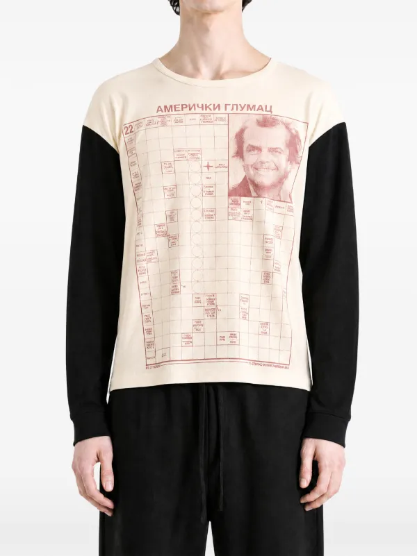 ENFANTS RICHES DÉPRIMÉSロングスリーブ Tシャツ S Enfants Riches Déprimés Jack Serbian Fantasy long-sleeve T-shirt