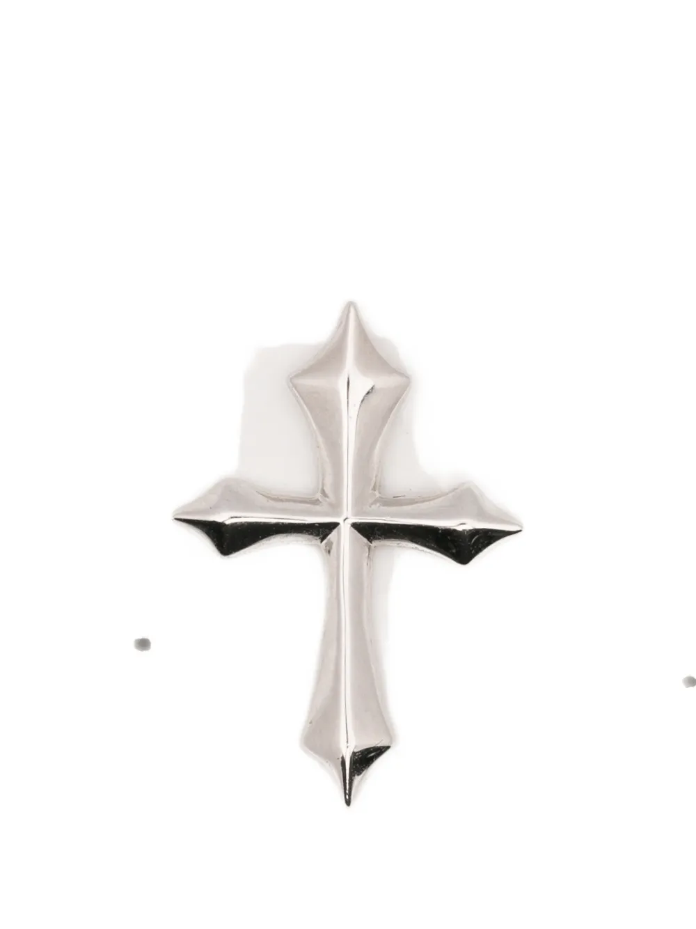 LAG WORLD gothic cross earrings - Argento