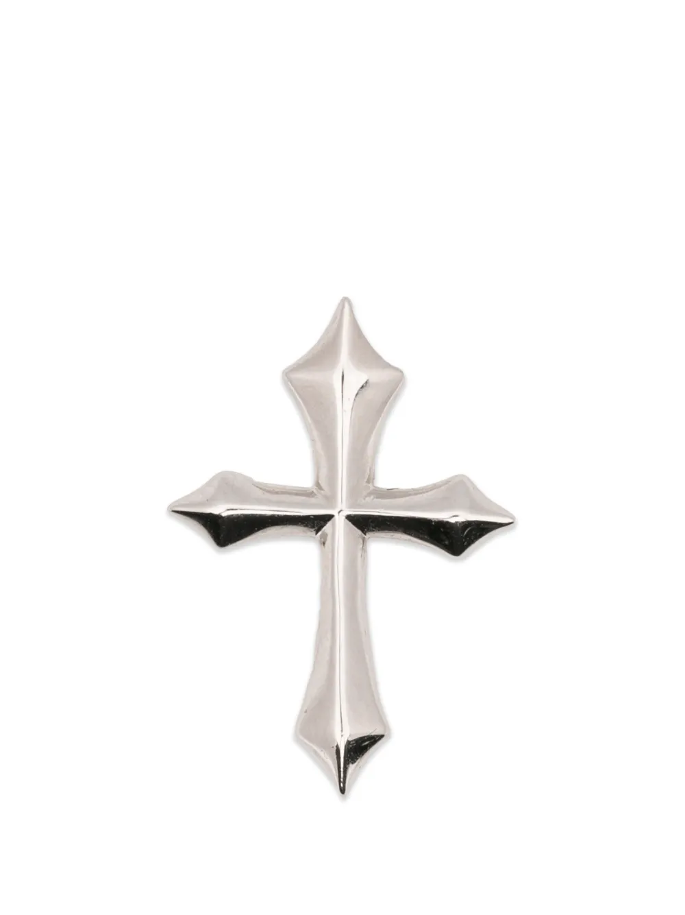 LAG WORLD gothic cross earrings - Argento