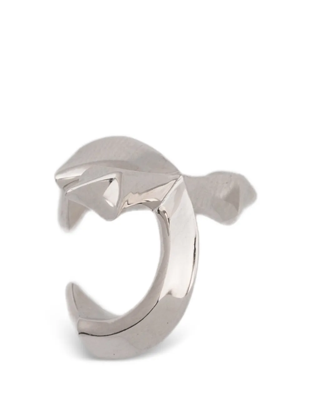 LAG WORLD Croix Gothic ear cuff - Argento