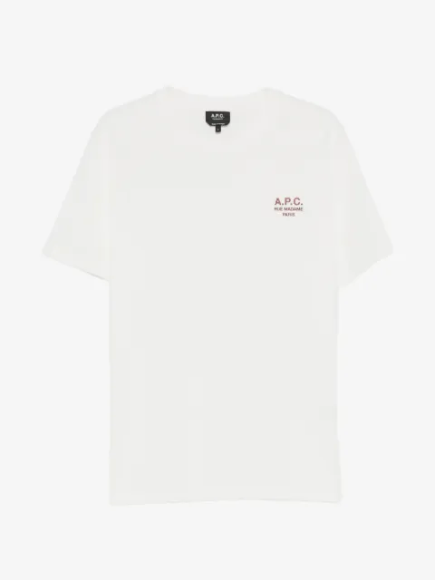 A.P.C. Rue Madame logo-embroidered T-shirt