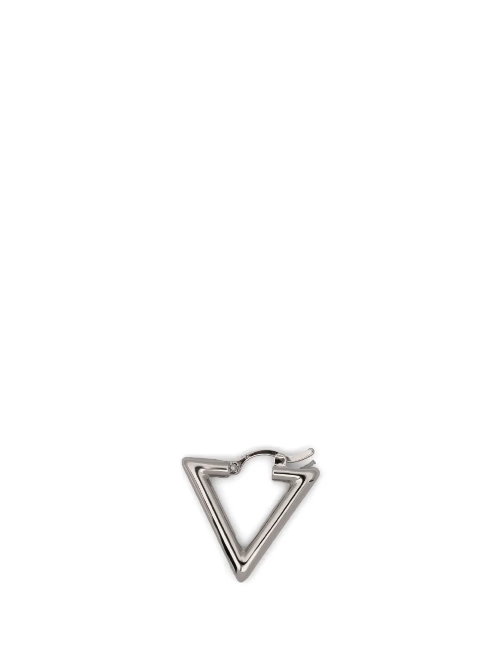 LAG WORLD Lil triangle hoop earrings - Argento