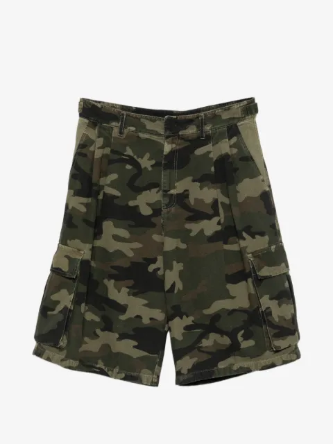 Patrizia Pepe camouflage-print cargo shorts