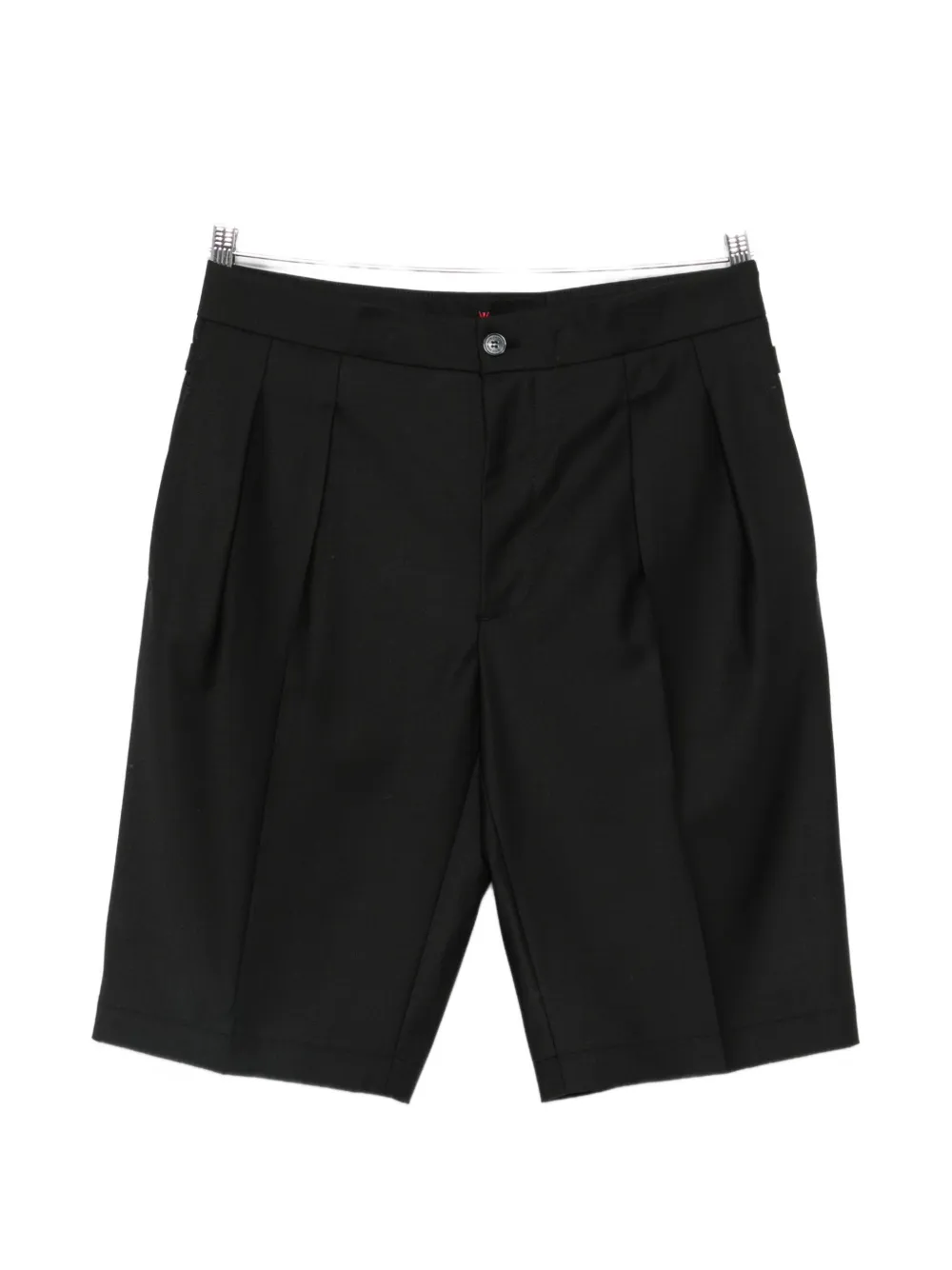 Patrizia Pepe tailored pleated shorts - Schwarz