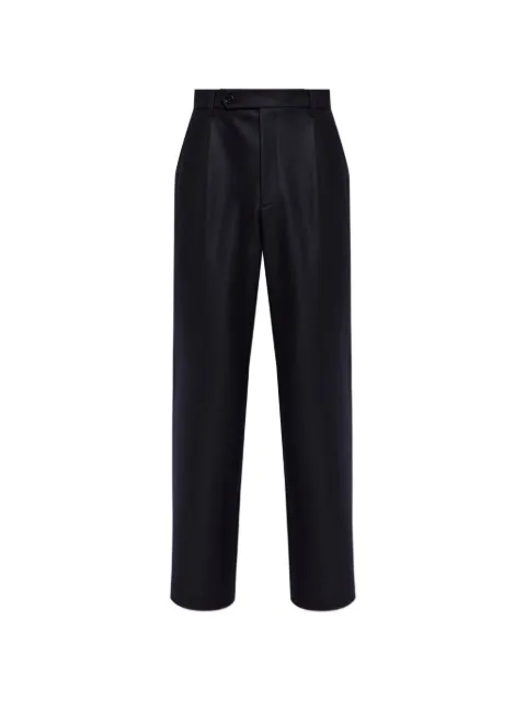 Jil Sander pleated wool trousers