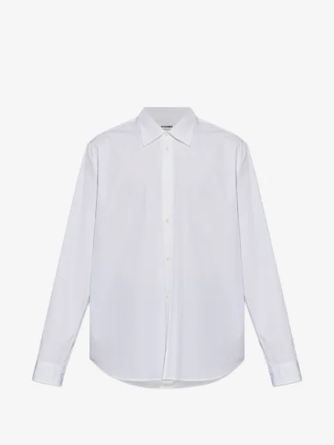 Jil Sander рубашка с длинными рукавами