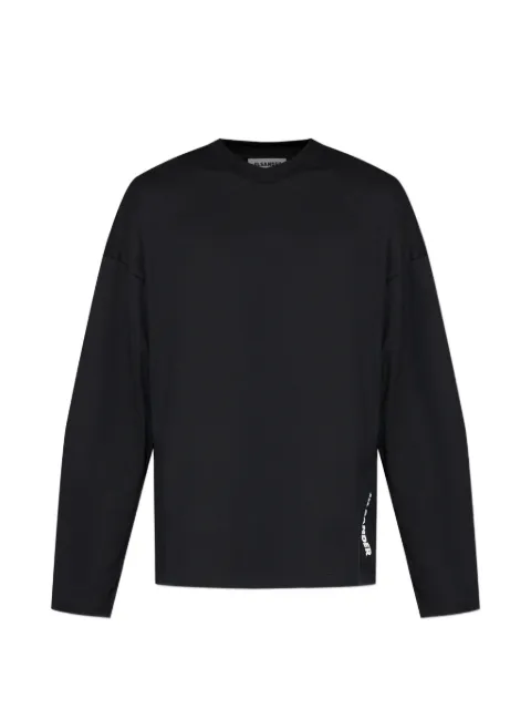 Jil Sander logo-print long-sleeved T-shirt