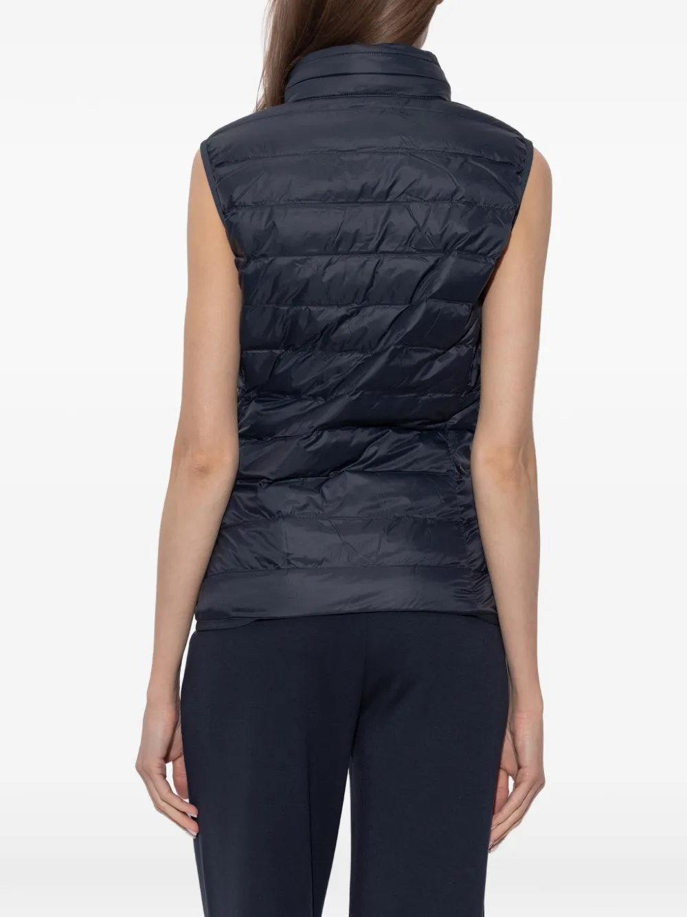 Ea7 Emporio Armani Bodywarmer met logoprint Blauw