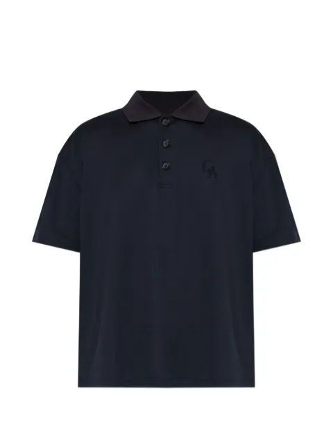 Giorgio Armani logo-embroidered polo shirt