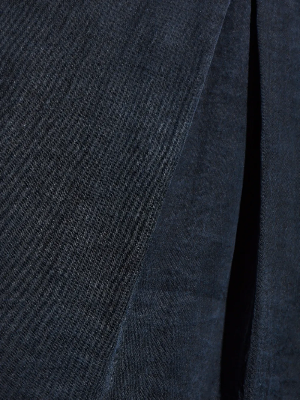 Giorgio Armani Plooibroek met wijde pijpen Blauw