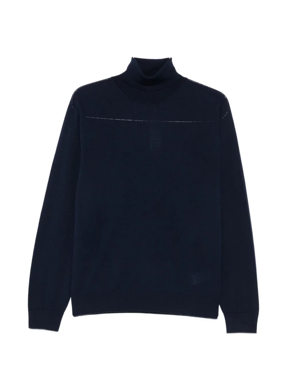 Canali Roll-neck Sweater In Black