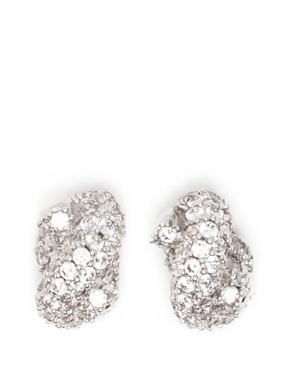 Kate Spade Sailor's Knot stud earrings - Argento