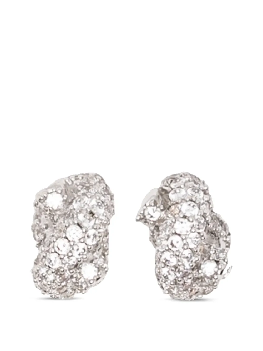 Kate Spade Sailor's Knot stud earrings - Argento