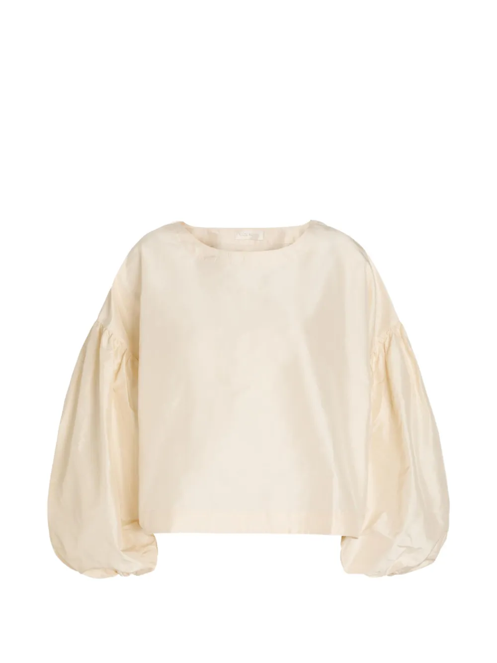 Suzie Kondi puff-sleeve blouse - Toni neutri