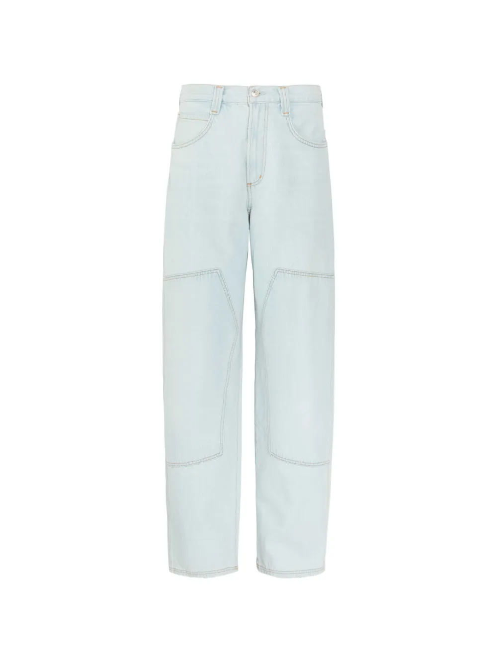 AGOLDE Laria Pieced panelled jeans - Blu