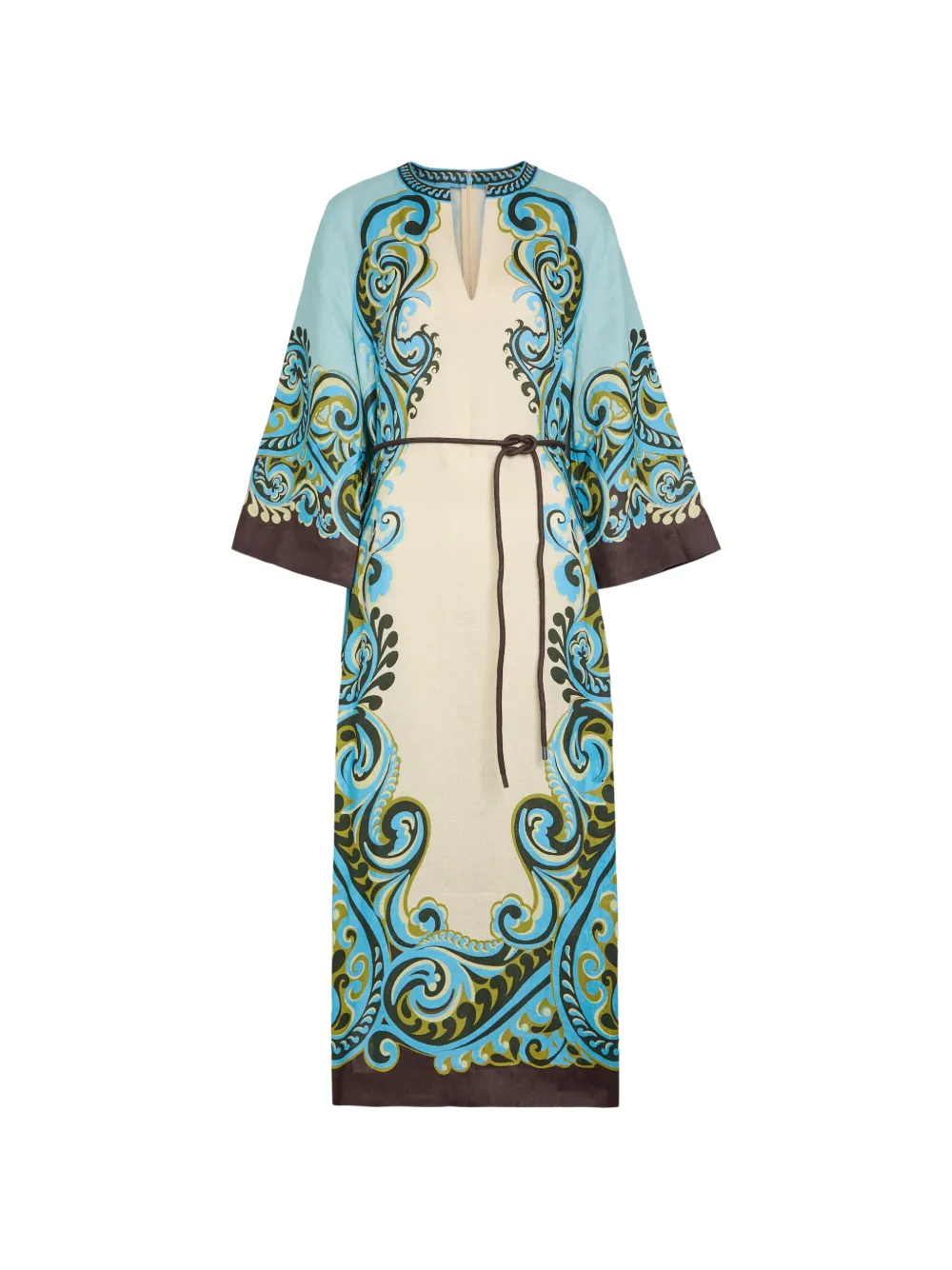 ALEMAIS Natalia maxi dress - Toni neutri