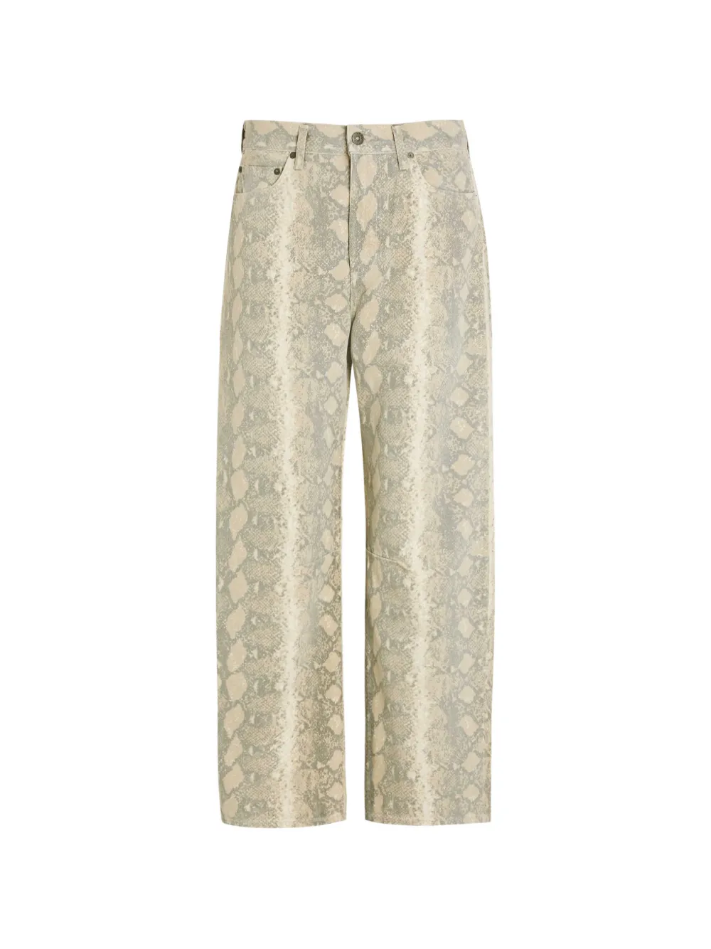 Citizens of Humanity Miro snake-print jeans - Toni neutri