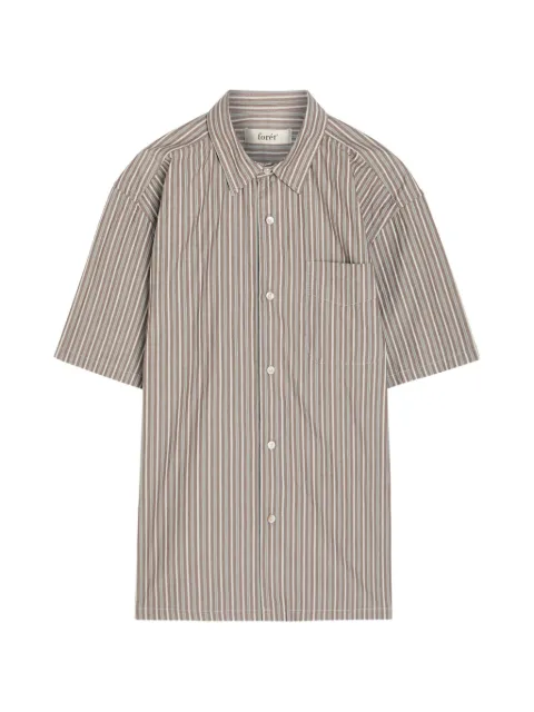 Foret striped short-sleeve shirt
