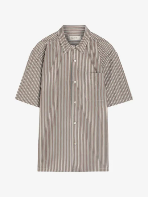 Foret striped short-sleeve shirt