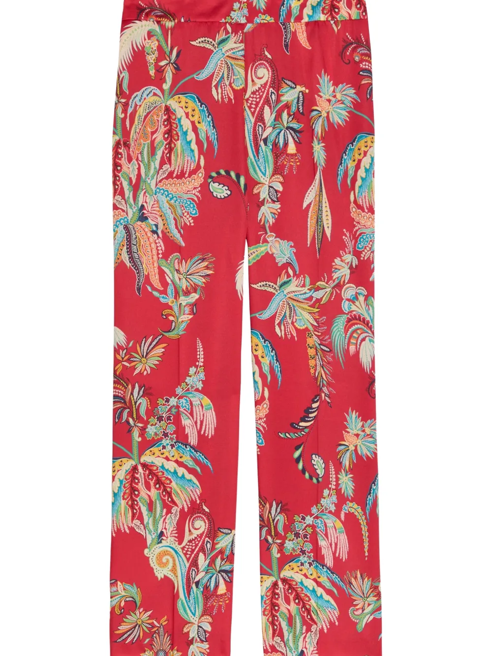 ETRO Straight broek Rood