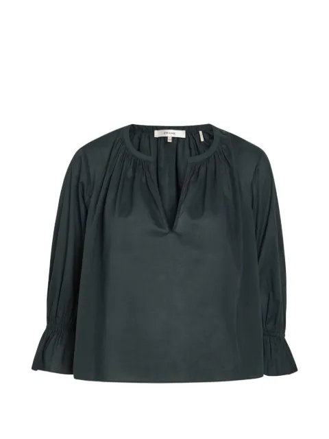 FRAME blusa The Poet fruncida