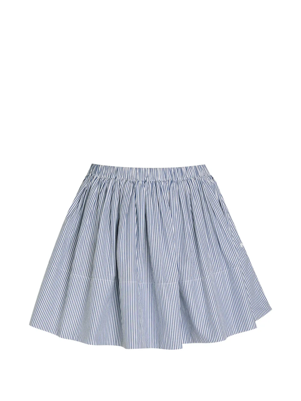 Suzie Kondi Fousta striped tiered mini skirt - Blu