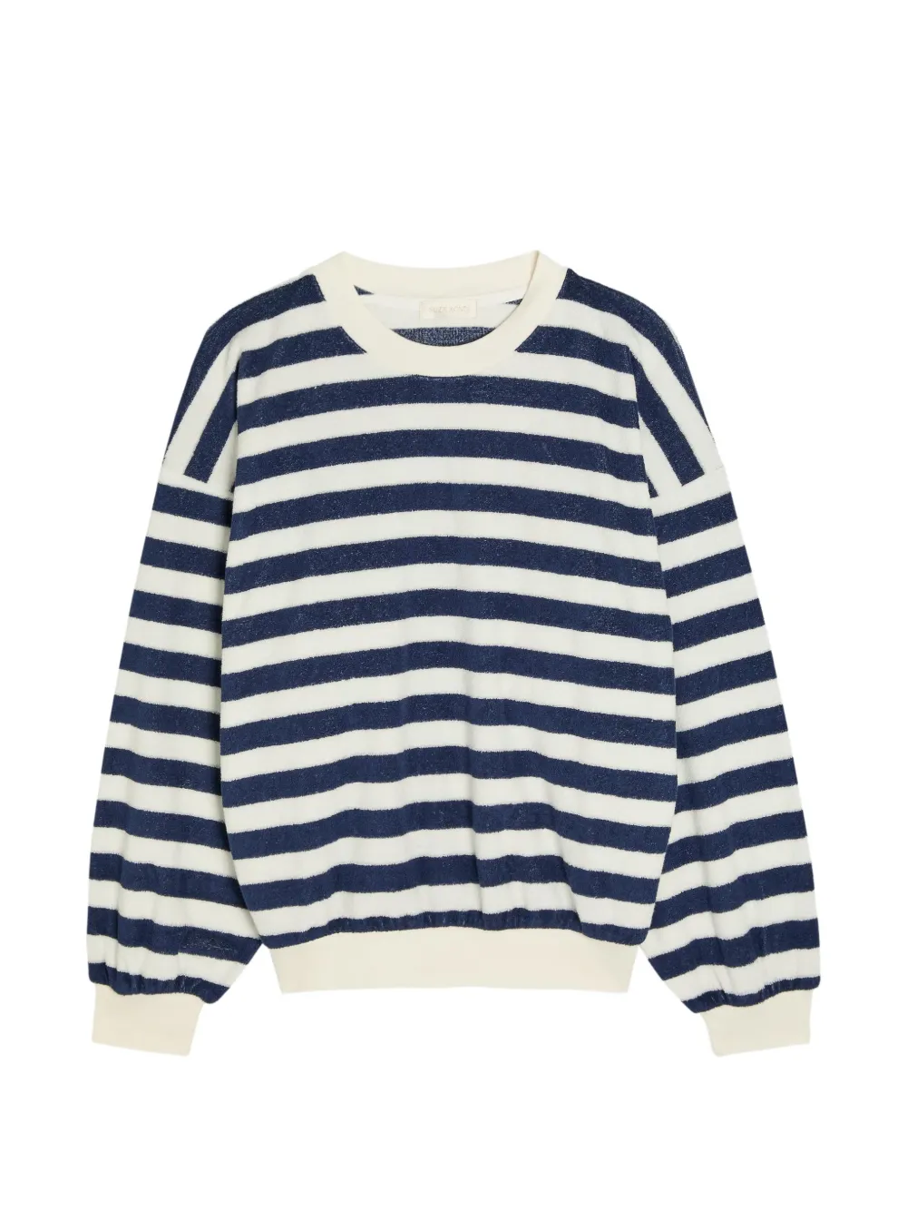 Suzie Kondi Sifnos striped long-sleeve sweater - Blu