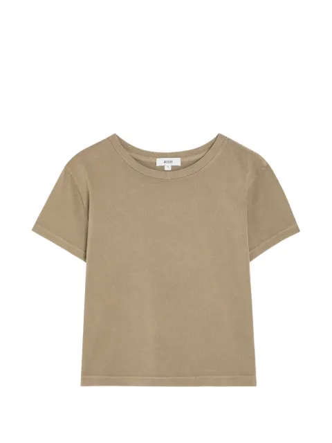 AGOLDE camiseta de canalé Adine