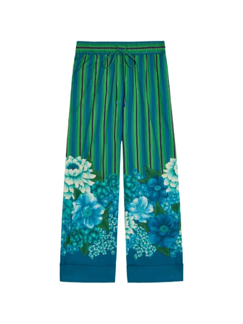 ALEMAIS Calça Margo com estampa floral