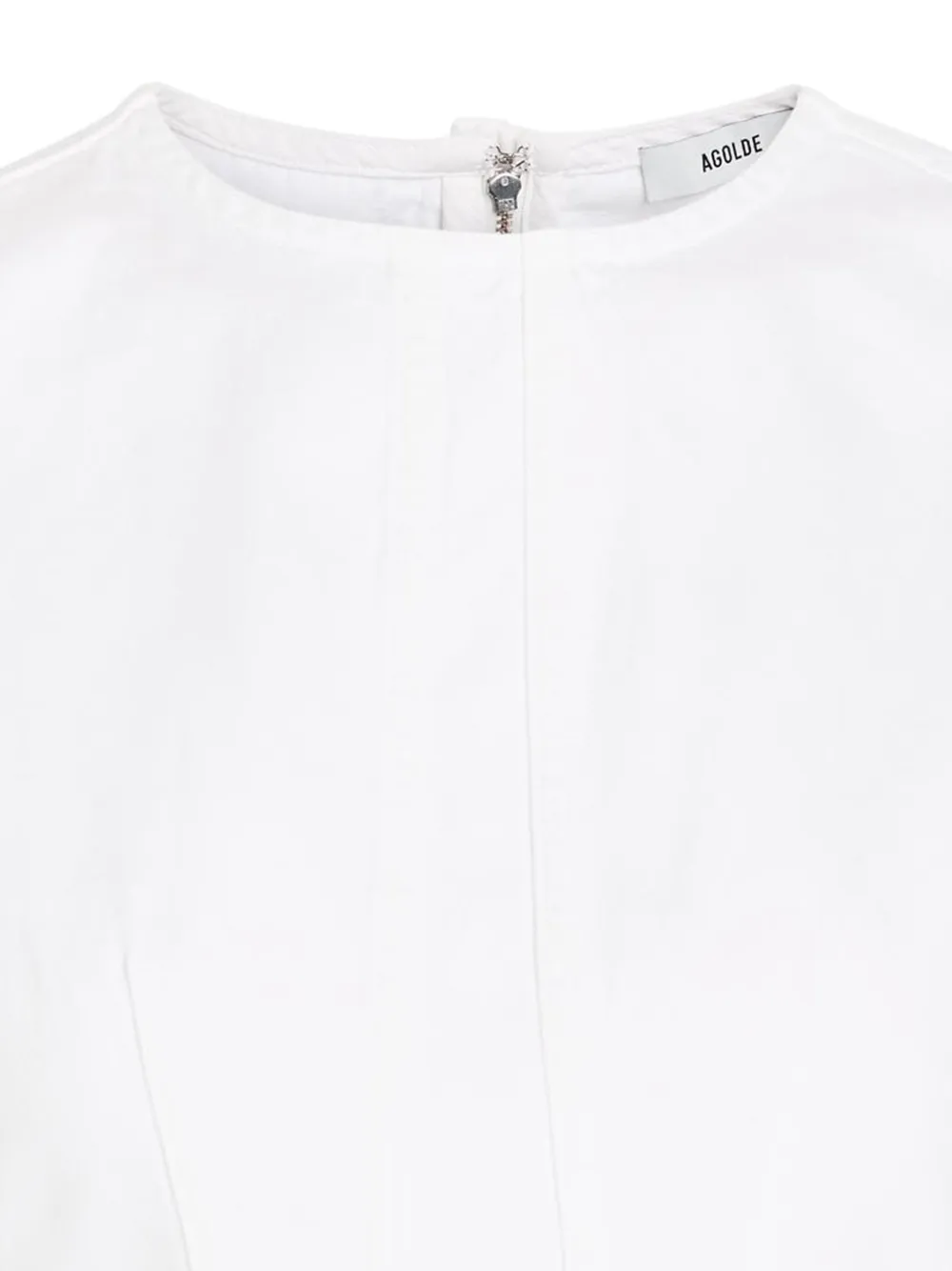 AGOLDE Corbin mouwloze top Wit