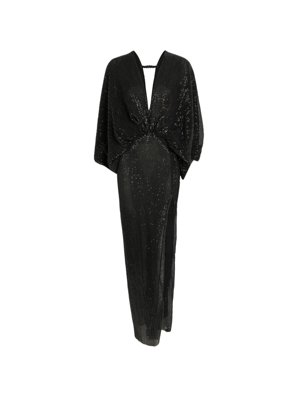 L'IDÉE Paradiso pleated maxi dress - Blu