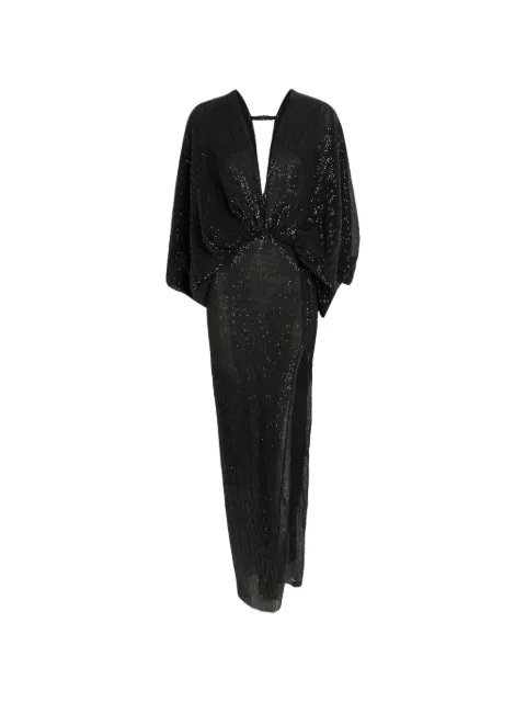 L'IDÉE Paradiso pleated maxi dress