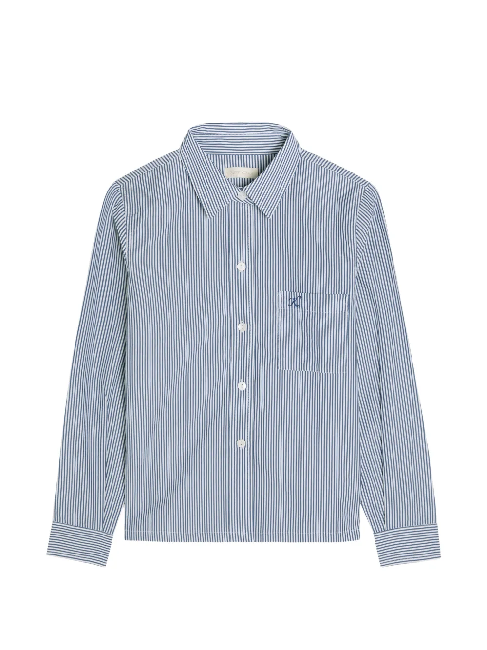 Suzie Kondi Vella striped shirt - Blu