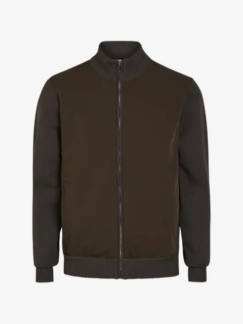 RAITH panelled zip-up jacket