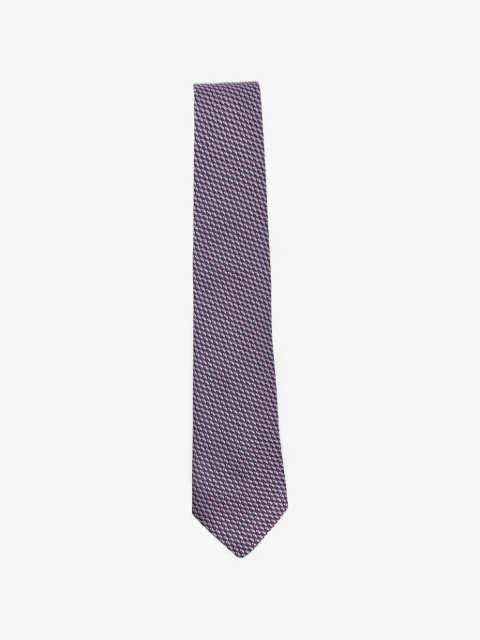 Canali Geometrisch gemusterte Krawatte