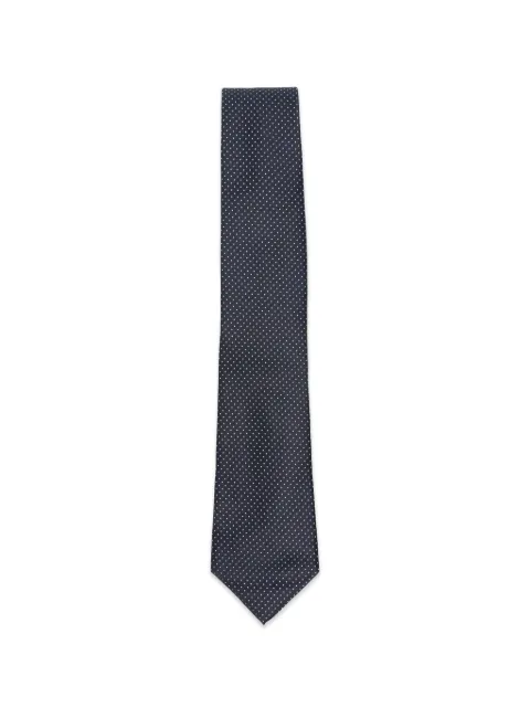 Canali corbata con motivo de lunares