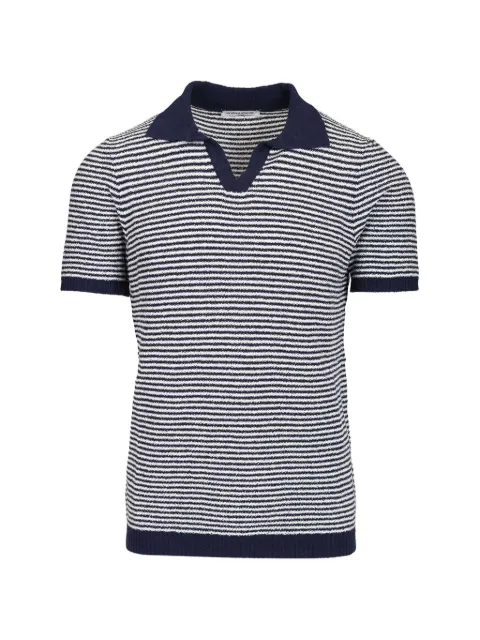 Al Duca D’Aosta 1902 striped short-sleeve polo shirt