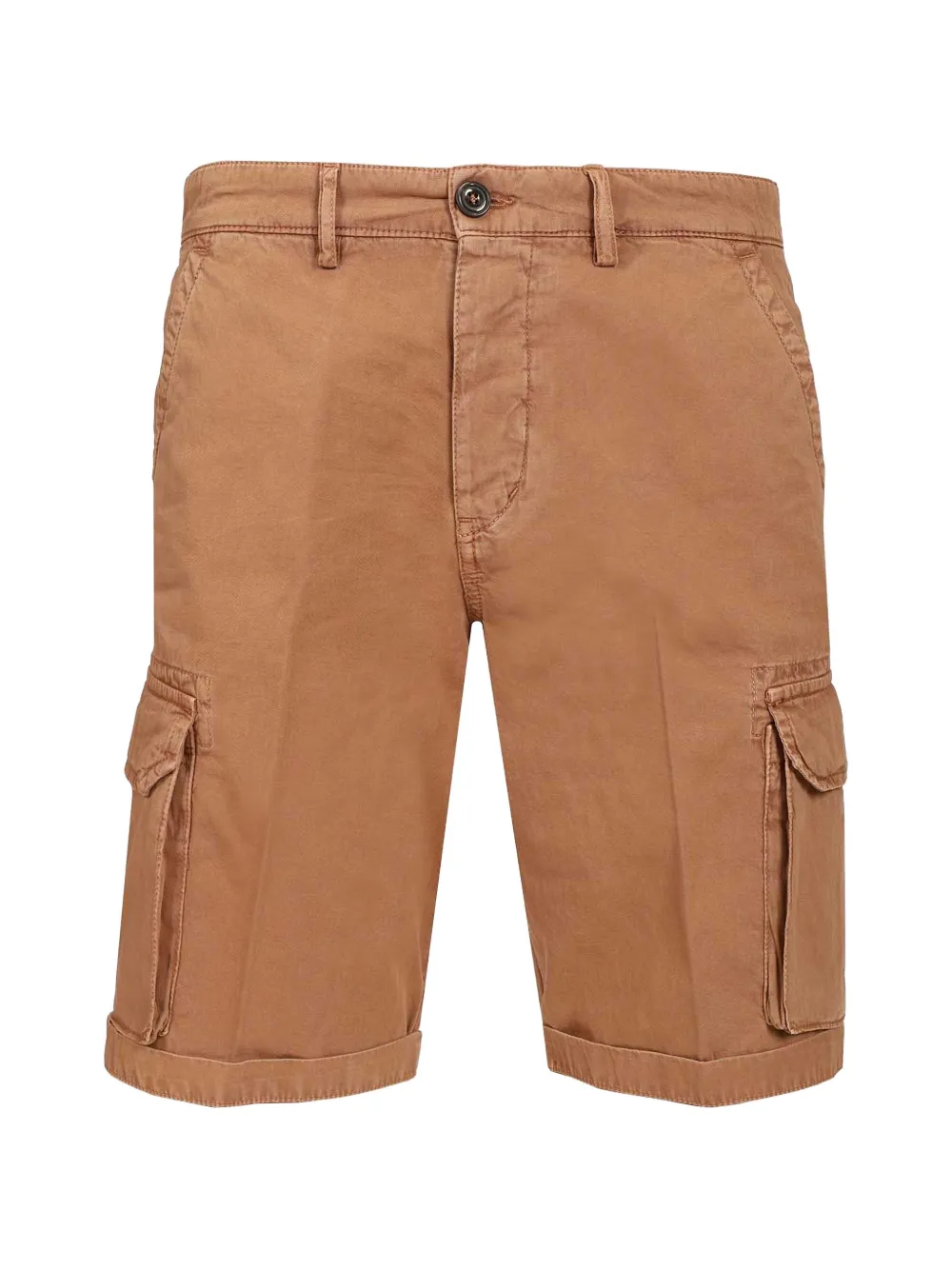 Al Duca D’Aosta 1902 washed-cotton cargo shorts - Toni neutri