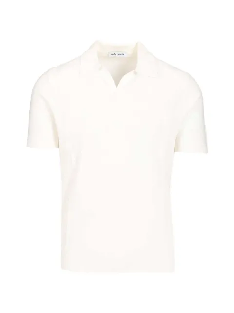 Al Duca D’Aosta 1902 rice-stitch cotton polo shirt