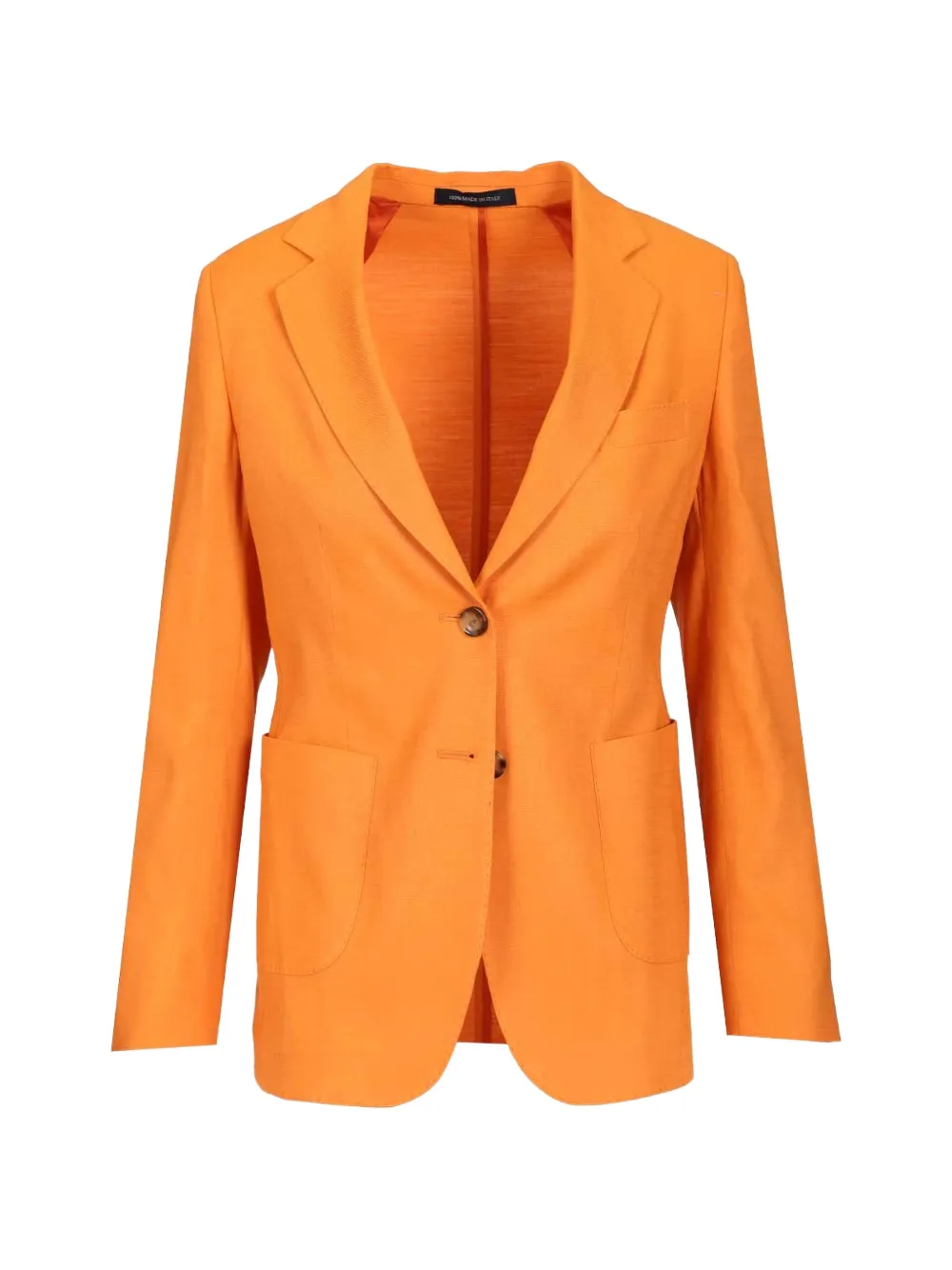 LATORRE single-breasted patch-pocket blazer - Orange