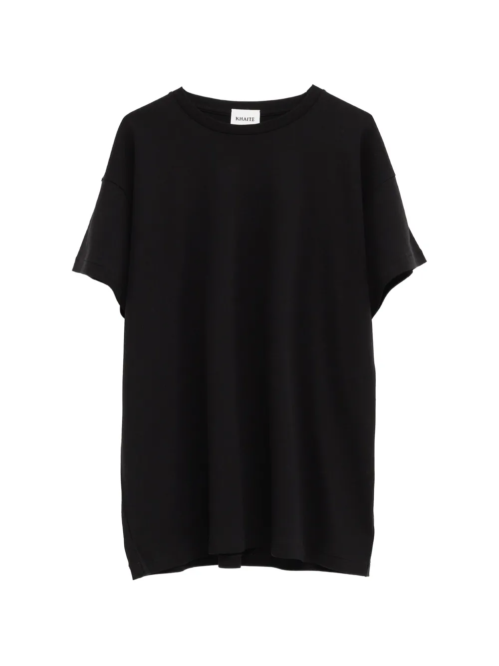 KHAITE crew-neck T-shirt - Nero