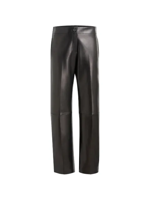 KHAITE pantalones de piel Mita