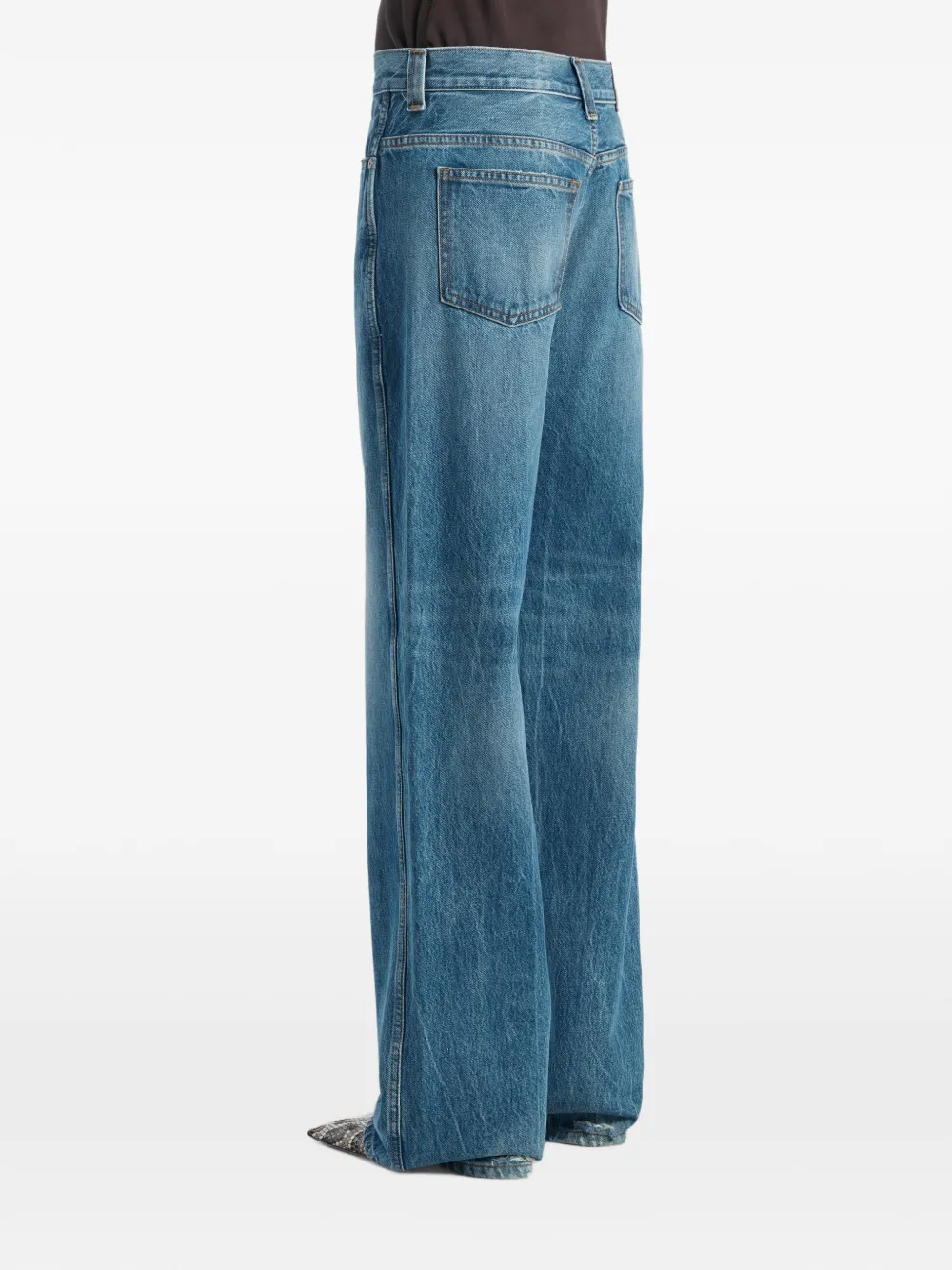 KHAITE Bonnie jeans Blauw