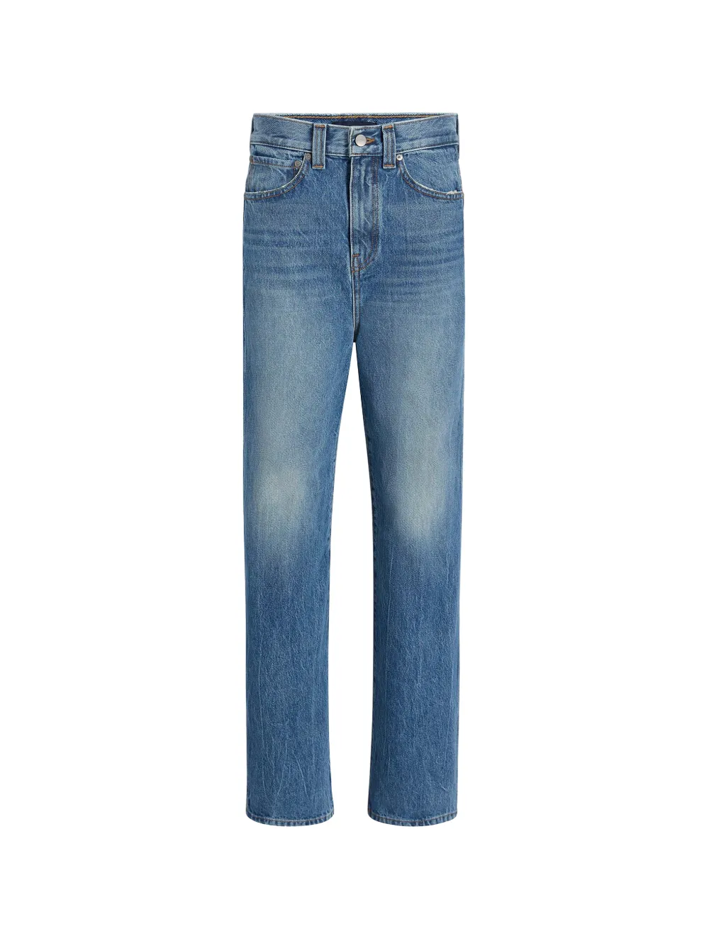 KHAITE Bonnie relaxed-fit jeans - Blu