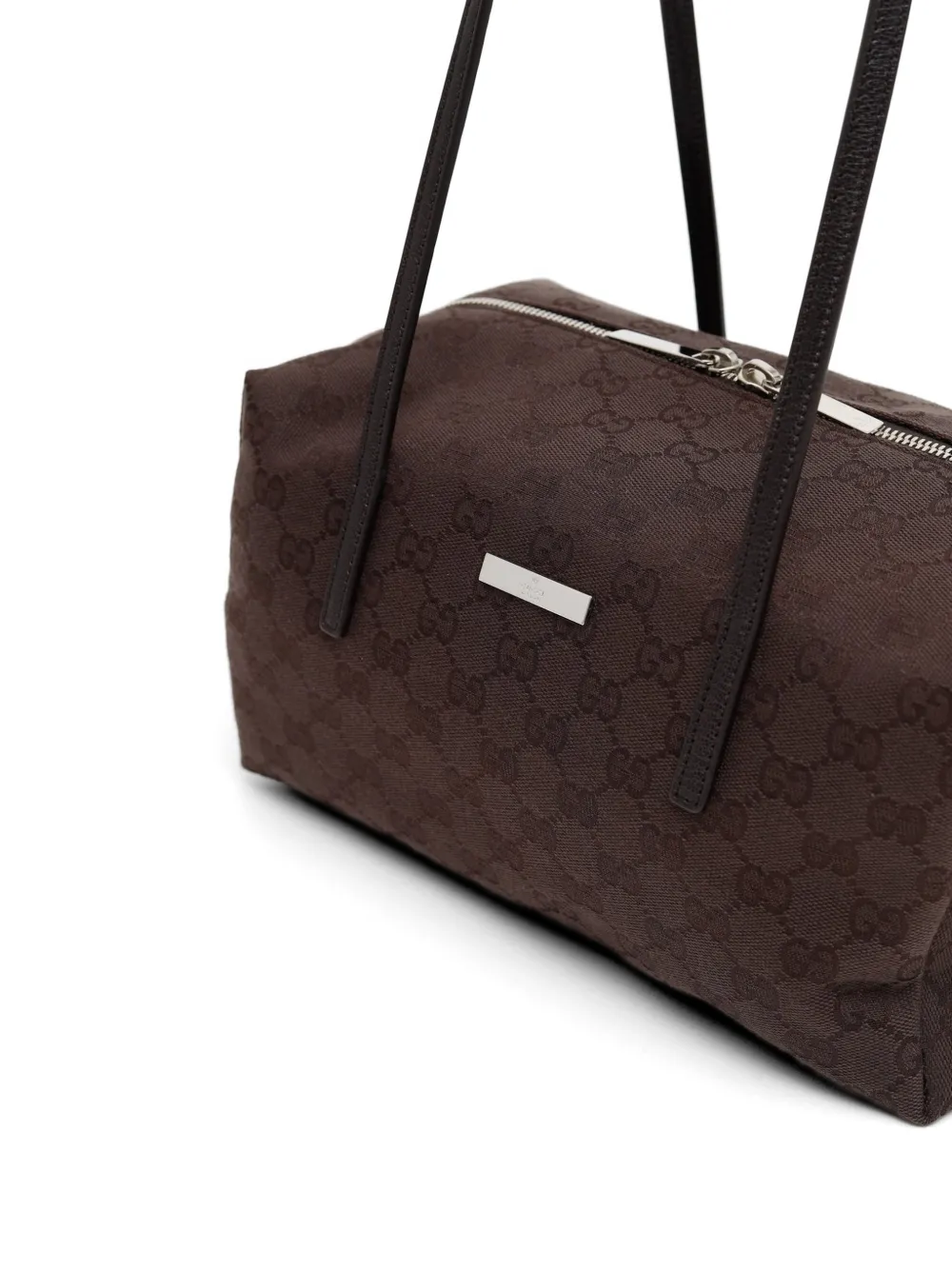 Gucci GG Melrose canvas shopper Bruin
